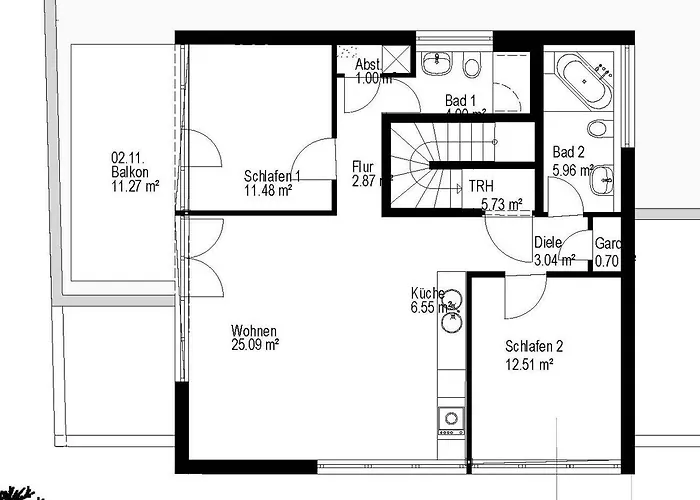 Amt11 - Relax / Family / Home-office דירה *